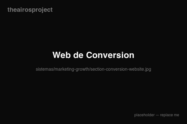 Conversion-Oriented Website